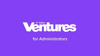 Ventures 3e on Cambridge One How-to video for Admins