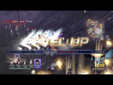 Warriors Orochi 3 Ultimate - Fast Level + Promotion + Growth Points in Gauntlet Mode (PS4)