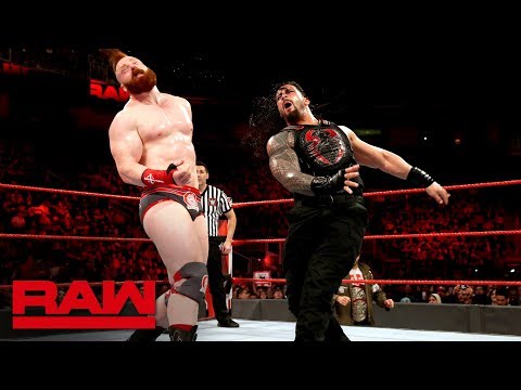 Roman Reigns vs. Sheamus: Raw, Feb. 12, 2018