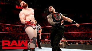 Roman Reigns vs. Sheamus: Raw, Feb. 12, 2018