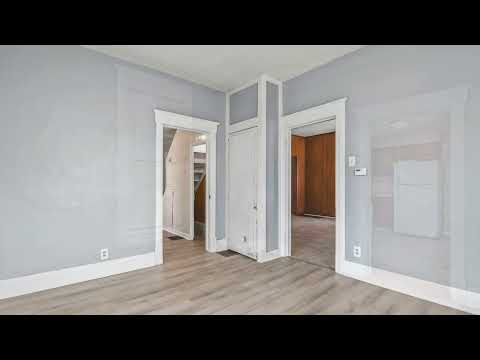 Three bedroom house large basement property video