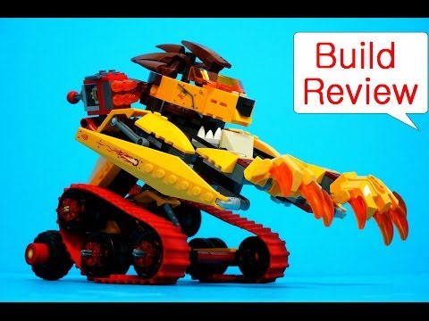 Vidéo LEGO Chima 70144 : Le Tank Lion de feu de Laval