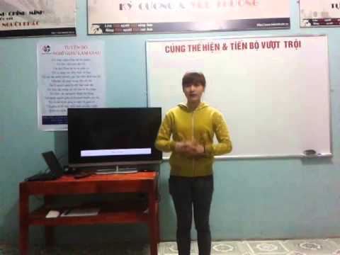 Bạn Hạnh nói tiếng Anh - Tiếng Anh Hưng Yên