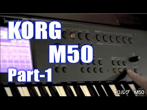 KORG M50 #1 Demo&Review [English Captions]