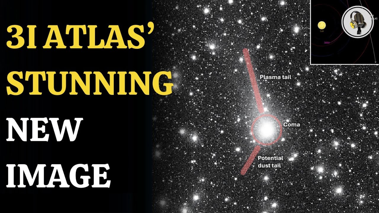 Juice Probe Captures Stunning New Glow of Interstellar Comet 3I/ATLAS | WION Podcast