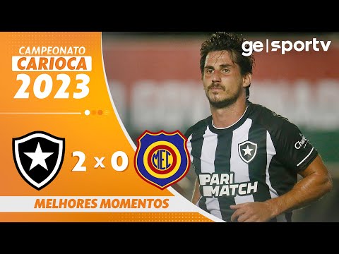 Gols e lances de Botafogo x Madureira