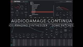 Video thumbnail for AUDIODAMAGE CONTINUA iOS - 6 minutes (no talking) by HOLODECK MUSIC PROJECT