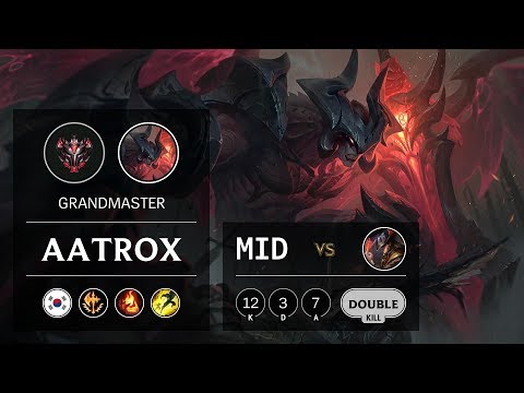 Aatrox Mid vs Twisted Fate - KR Grandmaster Patch 9.13
