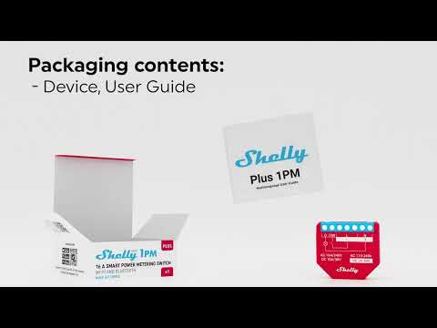 Installation: Shelly Plus 1PM