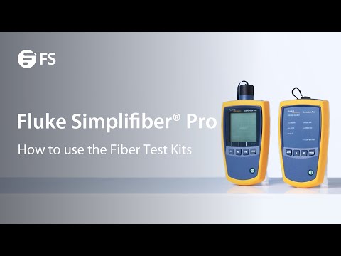 How to Use Fluke SimpliFiber® Pro Handheld Optical Power Meter | FS