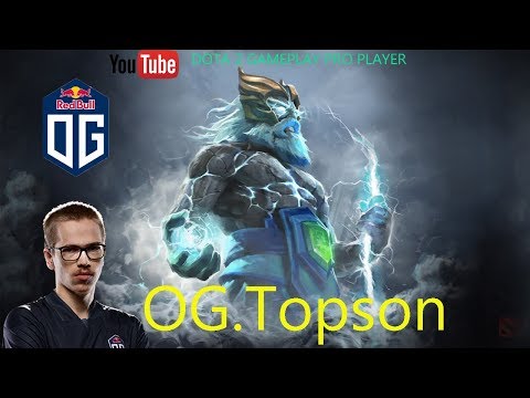 DOTA 2 GAMEPLAY PRO PLAYER - Zeus by  OG.Topson