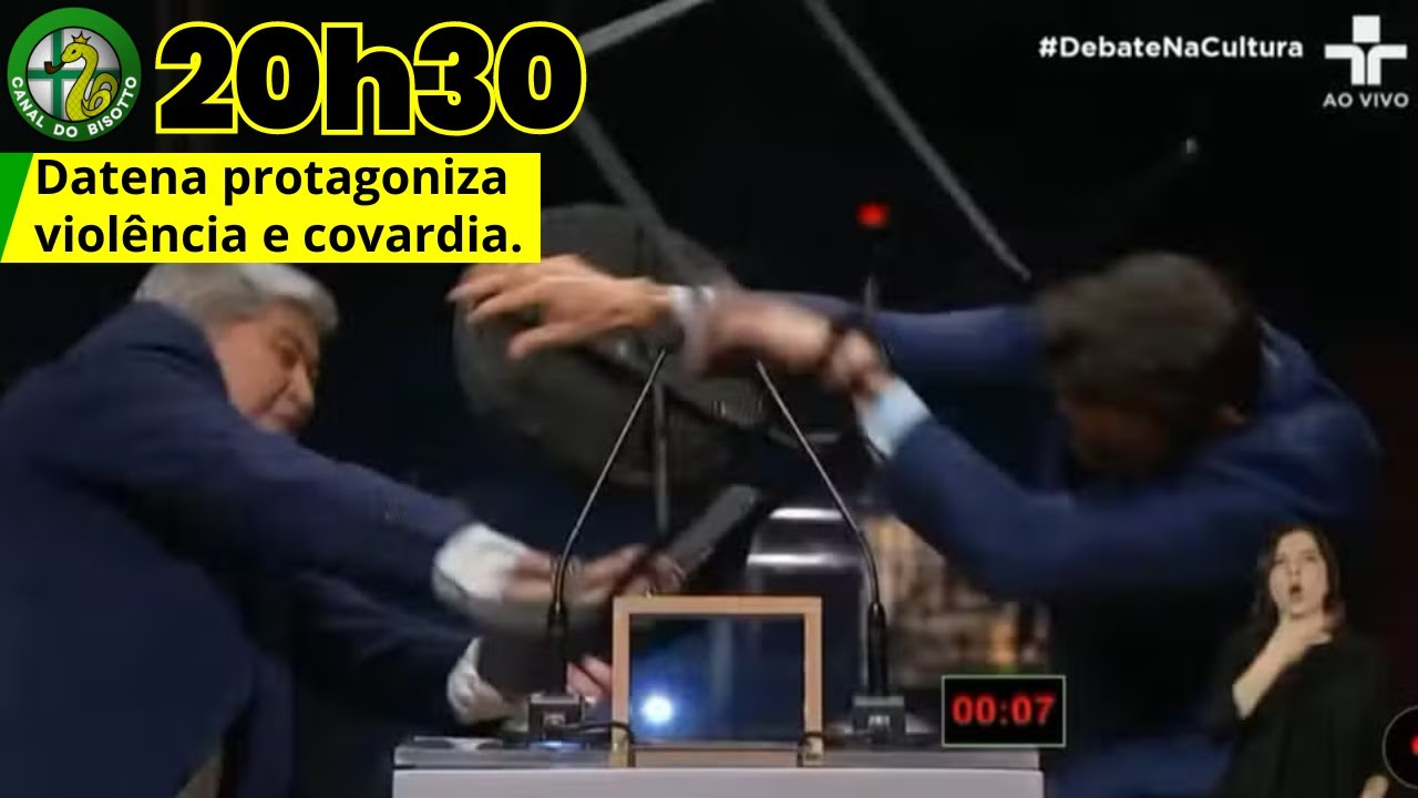 DATENA PROTAGONIZA VIOLÊNCIA E COVARDIA