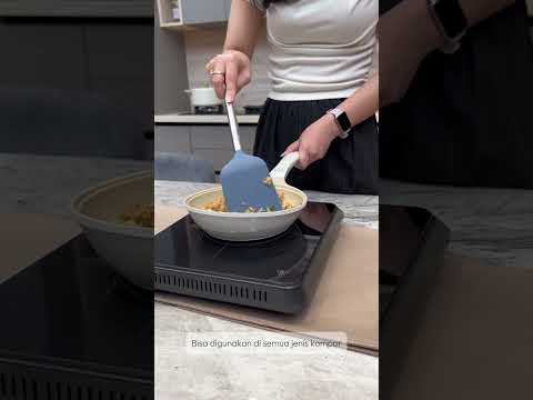 Gambar Kris Colormic Wajan Penggorengan Wok Aluminium 26 cm - Krem Beige