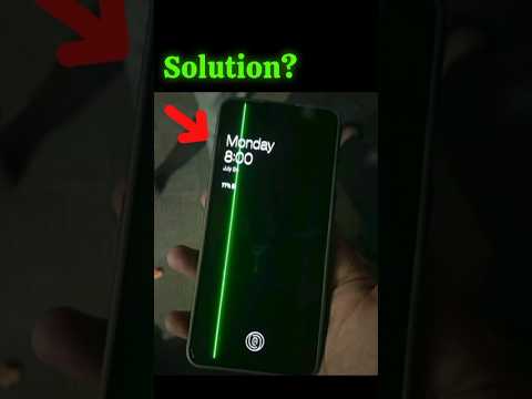 WTF* 🥺 | How To Remove Green Line On Screen