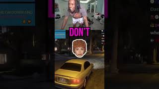 Kai cenat finds ice spice in gta