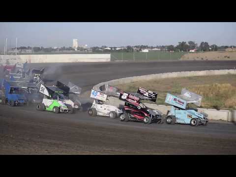 270 Outlaw Micro Sprints - A Main - August 3rd, 2019