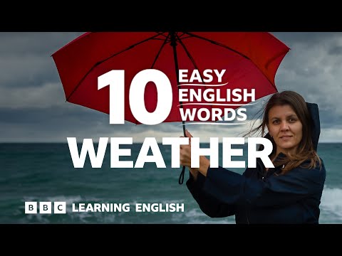 天氣：10 個超實用的英文單字 ⛅🌈🌬️⛈️⛄🌞 (Weather: 10 Easy English Words ⛅🌈🌬️⛈️⛄🌞)
