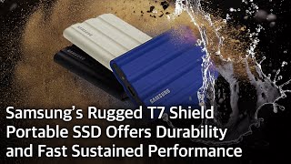Samsung’s Rugged T7 Shield Portable SSD Offers Durability and Fast Sustained Performance
