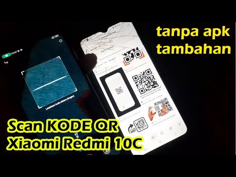 Cara SCAN KODE QR di hp Xiaomi Redmi 10c