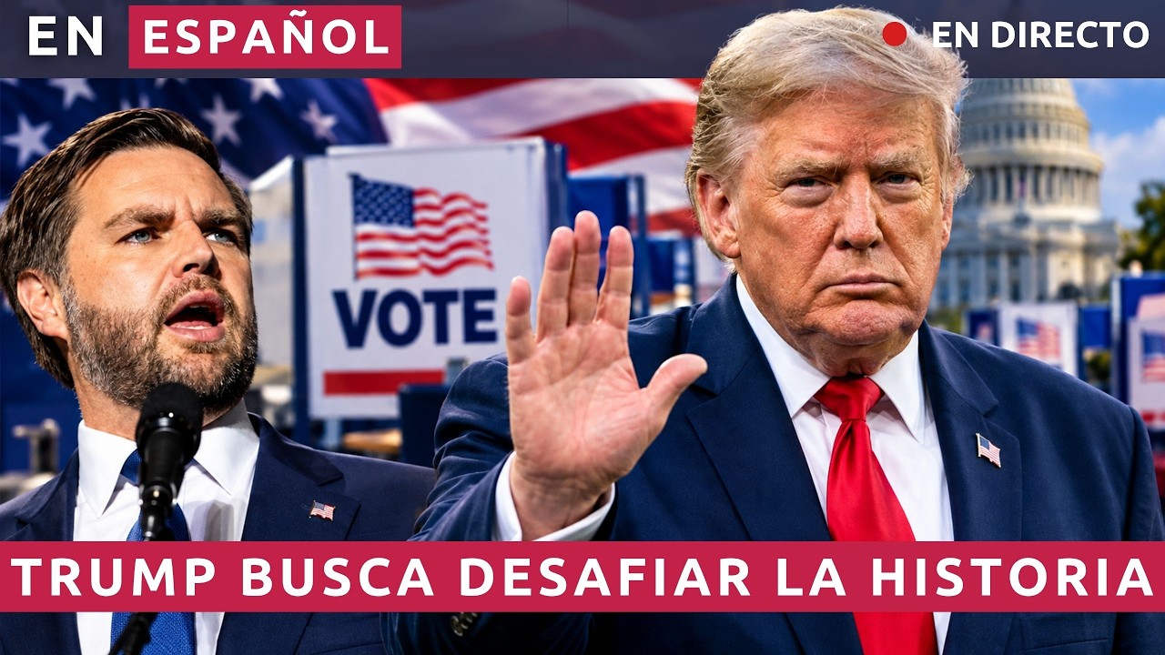 EN ESPAÑOL: TRUMP Y VANCE EJECUTAN ESTRATEGIA PARA VICTORIA ELECTORAL EN ELECCIONES DE MEDIO TÉRMINO