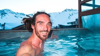 SWIMMING IN THE SNOW