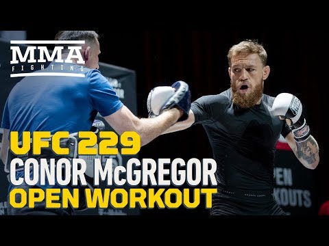 Conor McGregor UFC 229 Open Workout (Complete) - MMA Fighting
