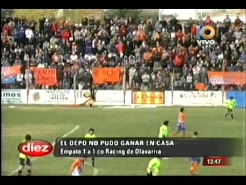 Deportivo Roca 1 - Racing de Olavarria 1