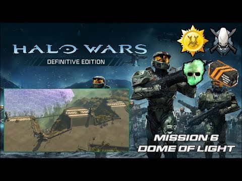 Halo Wars Legendary Gold Campaign - Mission 6 Dome Of Light