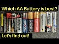 Which AA Battery is Best?  Can Amazon Basics beat Energizer? Let's find out!