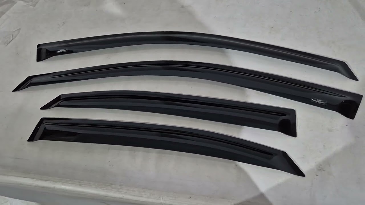 Ветровики на окна (4 шт, HIC) Video 1