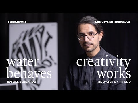 BOOK TRAILER »Be Water my Friend« Graphic Journey and Creative Journey by Rafael Bernardo« [slanted]