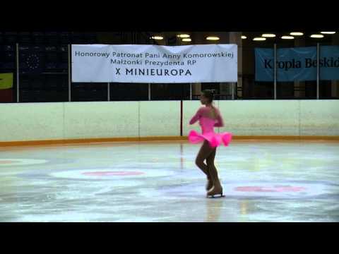 12 Joanna HASS MiniEuropa 2014 Junior Ladies   Short Program