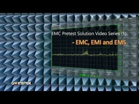 GW Instek - EMC Pretest Solution Video Series (1) - EMC, EMI and EMS