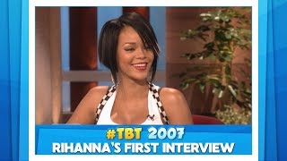#TBT Rihanna’s First Ellen Interview