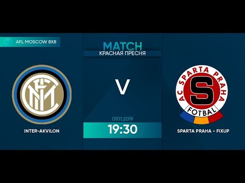 AFL19. Unitad World. Premier. Day 16. Inter-Akvilon - Sparta Praha-FixUp