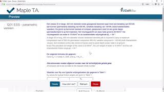 TU Delft - Maple TA illustration foundation design - video 1 of 2