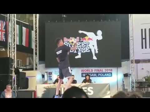 Blessed Ezeakaudu 🇳🇬 v 🇺🇸 USA: 2018 RedBull Street Style World Finals