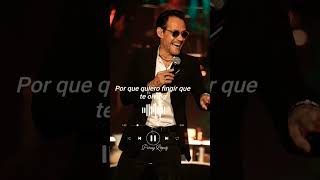 A quién quiero mentirle Marc Anthony#😍