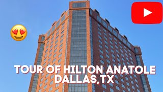 Tour of Hilton Anatole in Dallas, TX! #Dallas #Hotel #Tour