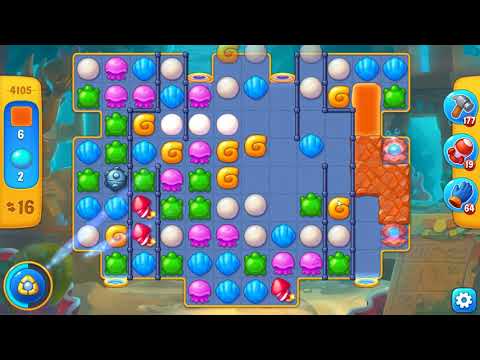 Fishdom level 4105 🐠 Playrix HD 👋😘✌