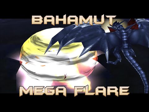 Final Fantasy VIII Guardian Force Summon - Bahamut - Mega Flare