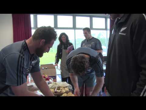 Team behind the Team -  Kat Darry, All Blacks Nutritionist. Brought to you by AIG.