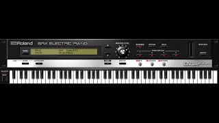 Video thumbnail for ROLAND SRX ELECTRIC PIANO by Soundcheck VST