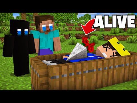 I Faked My Death To Find Scary Entities Secret In Minecraft..