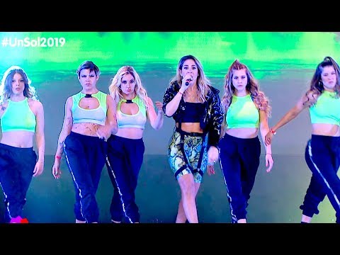 Jimena Barón brilló con su voz en #UnSol2019