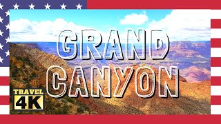 Grand Canyon National Park en 4k | Road Trip aux USA 🇺🇲