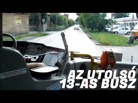 Az utolsó szegedi 13-as busz