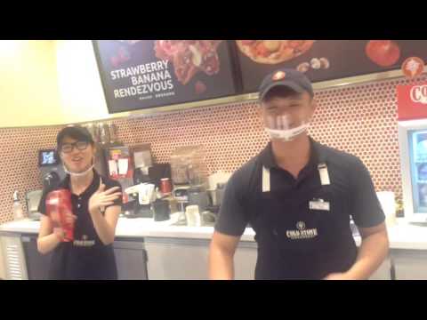Fun Eats:  I sing for Cold Stone Ice Cream in Taiwan!