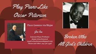 how to play piano like oscar peterson- broken tenths 1