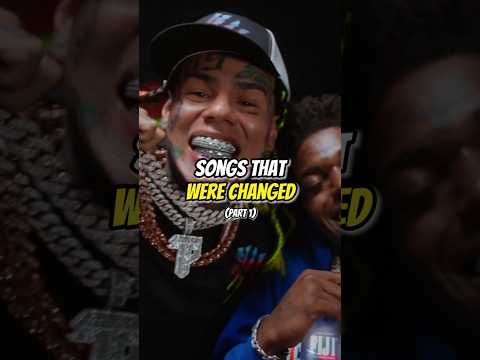 Kodak Black Dissed 6ix9ine On His Own Song 😱(Songs That Were Changed) #shorts #6ix9ine #rap